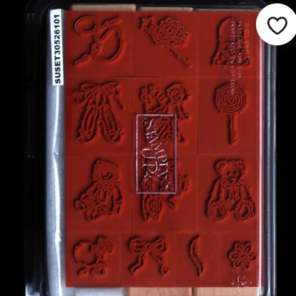 Buttons Bows and Twinkletoes, stamp set - Picture 4 of 5